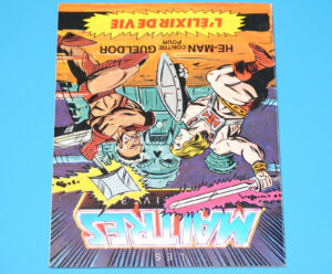 MOTU HE-MAN MASTERS OF THE UNIVERSE MINI COMIC SECRET LIQUID OF LIFE EN FR HONG KONG CANADA 1983 MATTEL
