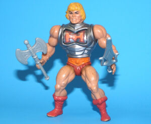 MOTU HE-MAN MASTERS OF THE UNIVERSE BATTLE ARMOR HE-MAN 100% COMPLETE TAIWAN COO 1984 MATTEL WORKS!