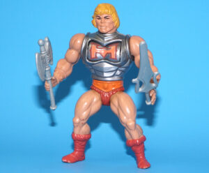 MOTU HE-MAN MASTERS OF THE UNIVERSE BATTLE ARMOR HE-MAN 100% COMPLETE TAIWAN COO 1984 MATTEL WORKS!
