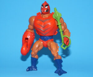 MOTU HE-MAN MASTERS OF THE UNIVERSE CLAWFUL 100% COMPLETE HONG KONG NO COO CLAWFUL LEGS 1984 MATTEL
