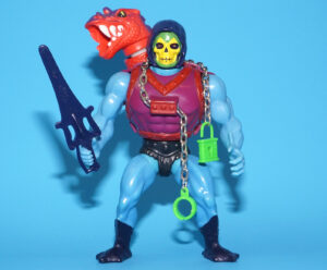 MOTU HE-MAN MASTERS OF THE UNIVERSE DRAGON BLASTER SKELETOR 100% COMPLETE NO COO 1985 MATTEL