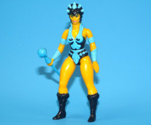 MOTU HE-MAN MASTERS OF THE UNIVERSE EVIL-LYN 100% COMPLETE NO COO HONG KONG DARK BOOTS 1983 MATTEL
