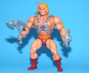 MOTU HE-MAN MASTERS OF THE UNIVERSE HE-MAN 100% COMPLETE MALAYSIA COO HARD HEAD 1981 MATTEL