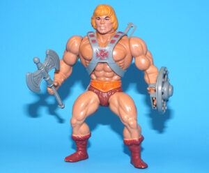 MOTU HE-MAN MASTERS OF THE UNIVERSE HE-MAN 100% COMPLETE MALAYSIA COO HARD HEAD 1981 MATTEL
