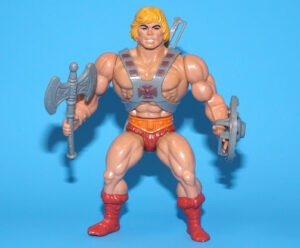 MOTU HE-MAN MASTERS OF THE UNIVERSE HE-MAN 100% COMPLETE TAIWAN COO 1981 MATTEL