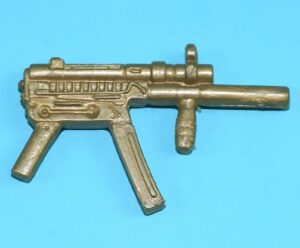 1993 GI JOE STAR BRIGADE ROBO-JOE v1 ROADBLOCK v6 ORIGINAL SPARE PART SUB MACHINE GUN HASBRO