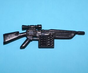 1991 GI JOE NIGHT FORCE SPIRIT UK EURO ORIGINAL SPARE PART ARROW LAUNCHER RIFLE GUN HASBRO