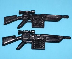 1991 GI JOE NIGHT FORCE SPIRIT UK EURO ORIGINAL SPARE PART ARROW LAUNCHER RIFLE GUN HASBRO