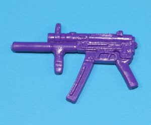 1993 GI JOE STAR BRIGADE ROCK ‘N ROLL v4 ORIGINAL SPARE PART SUBMACHINE GUN HASBRO