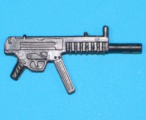 1993 GI JOE STAR BRIGADE DUKE v5 ORIGINAL SPARE PART SUBMACHINE GUN HASBRO