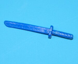 1993 GI JOE STREET FIGHTER II EDMOND HONDA v1 ORIGINAL SPARE PART SHORT SWORD HASBRO