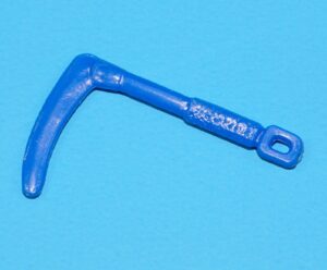 1993 GI JOE STREET FIGHTER II EDMOND HONDA v1 ORIGINAL SPARE PART SICKLE HASBRO