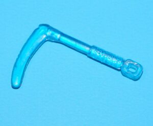 1994 GI JOE SHADOW NINJAS BUSHIDO v2 ORIGINAL SPARE PART SICKLE HASBRO