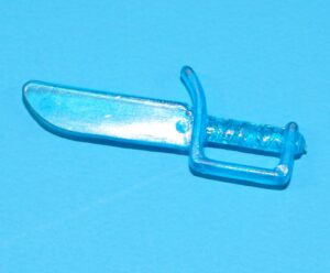 1994 GI JOE SHADOW NINJAS BUSHIDO v2 ORIGINAL SPARE PART KNIFE HASBRO