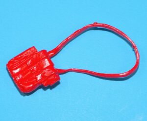 2010 GI JOE RED SHADOW TROOPER v1 ORIGINAL SPARE PART SATCHEL HASBRO VACATION IN THE SHADOWS CON CLUB