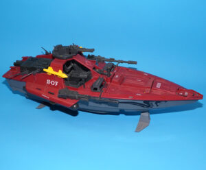 1985 GI JOE COBRA MORAY HYDROFOIL 99% COMPLETE (NO LENS) HASBRO