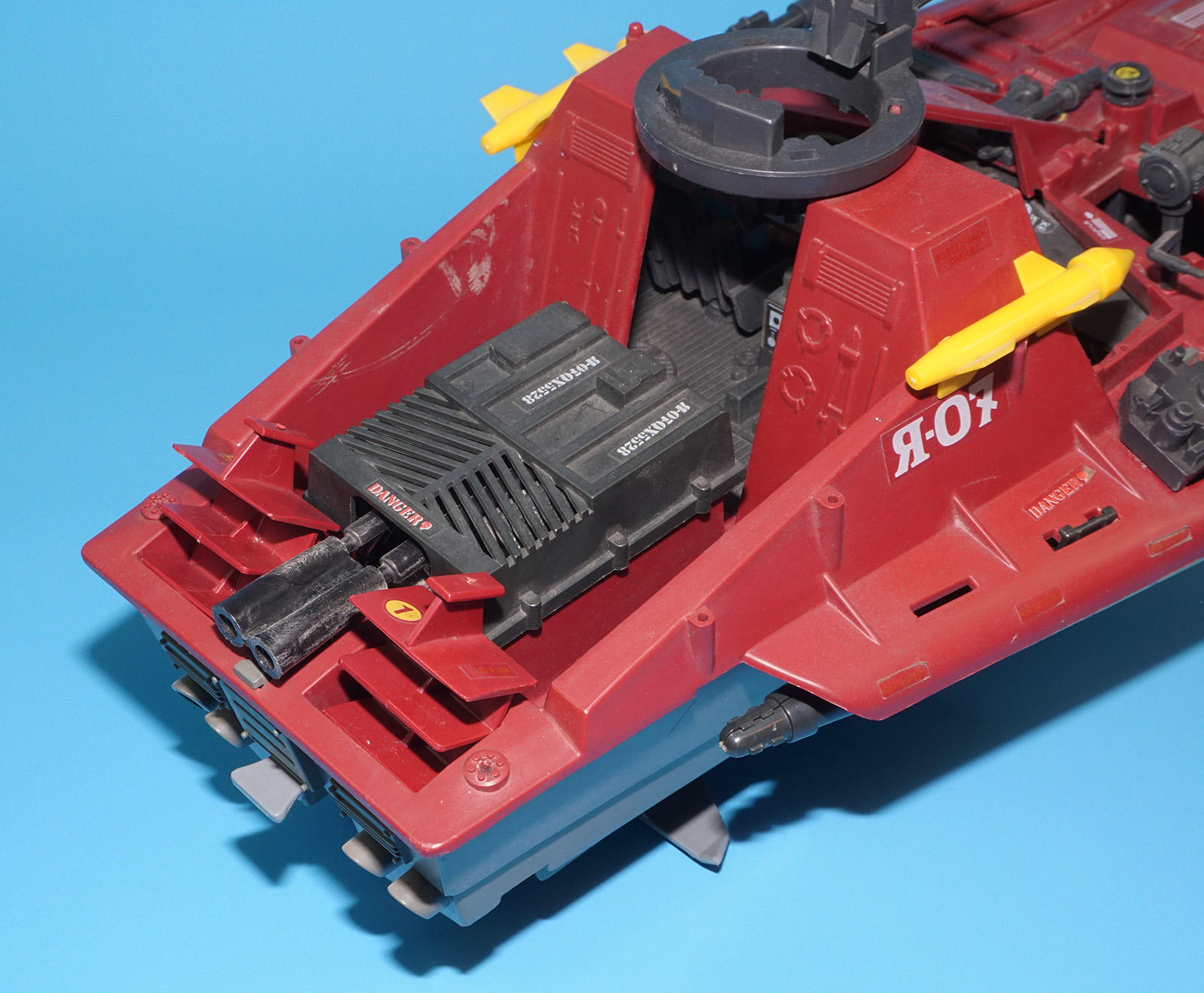 1985 GI JOE COBRA MORAY HYDROFOIL NEAR COMPLETE HASBRO - Image 8
