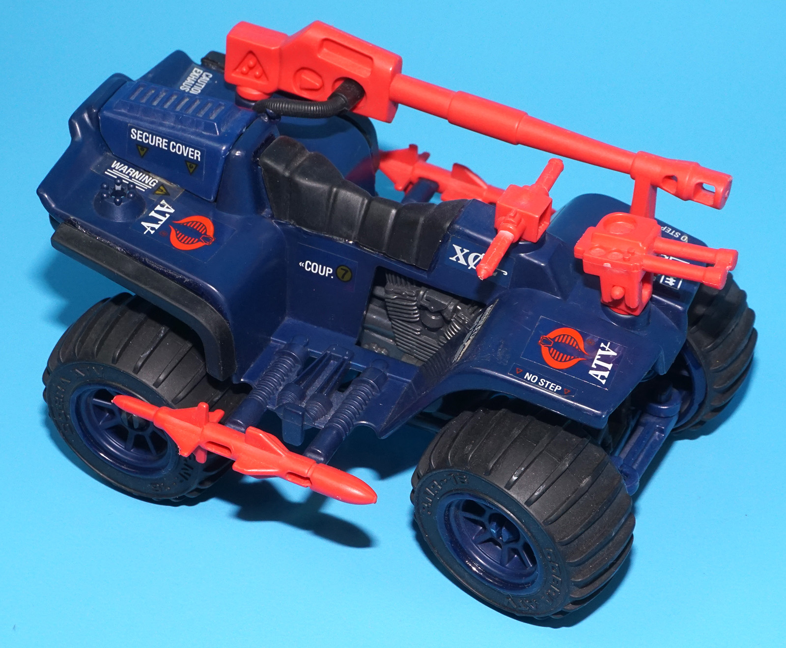 1985 GI JOE COBRA FERRET 100% COMPLETE HASBRO - Image 2