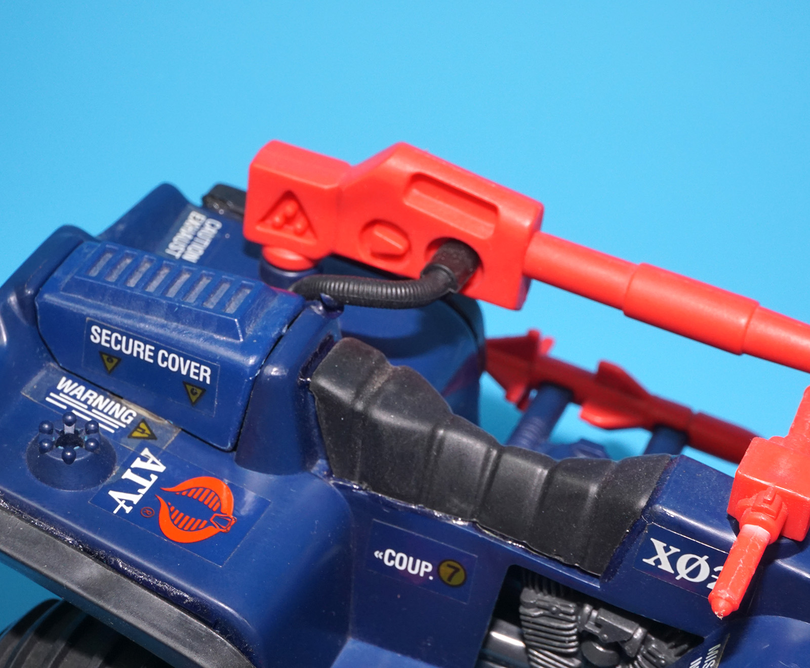1985 GI JOE COBRA FERRET 100% COMPLETE HASBRO - Image 3