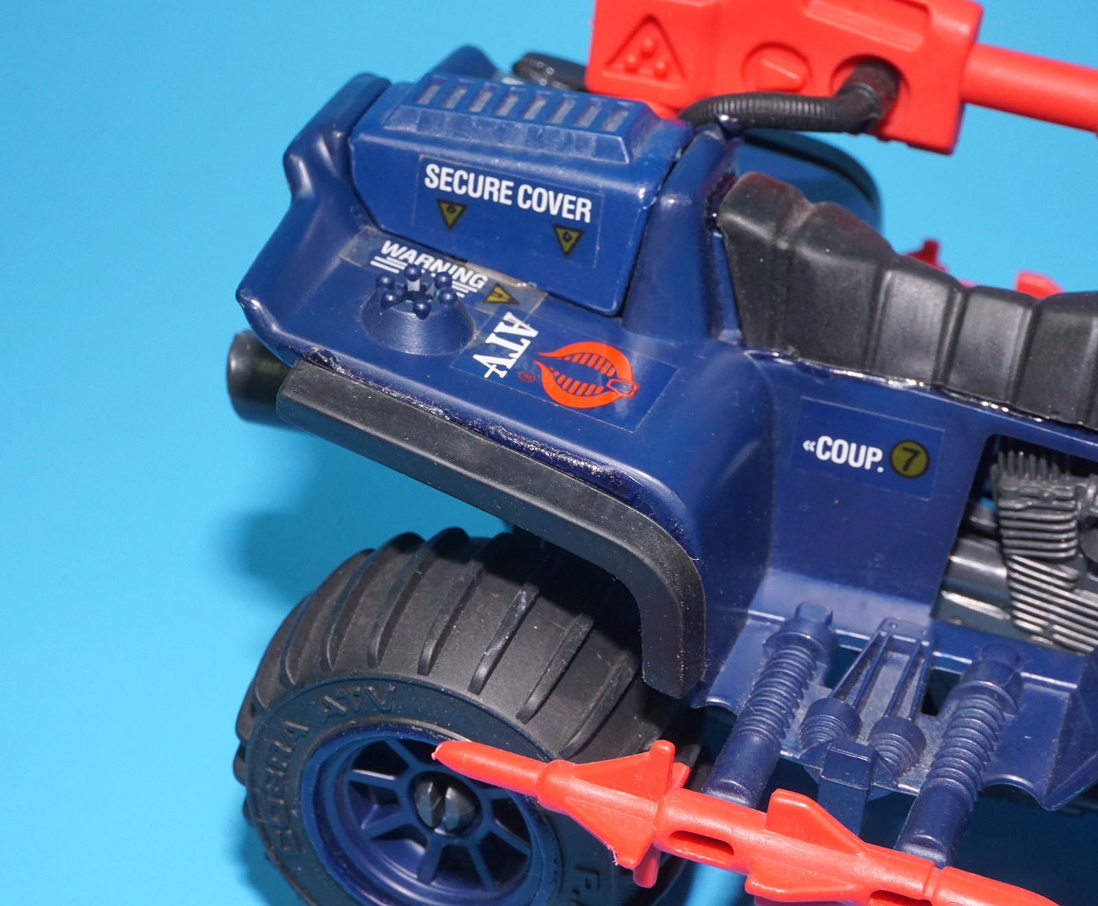 1985 GI JOE COBRA FERRET 100% COMPLETE HASBRO - Image 4