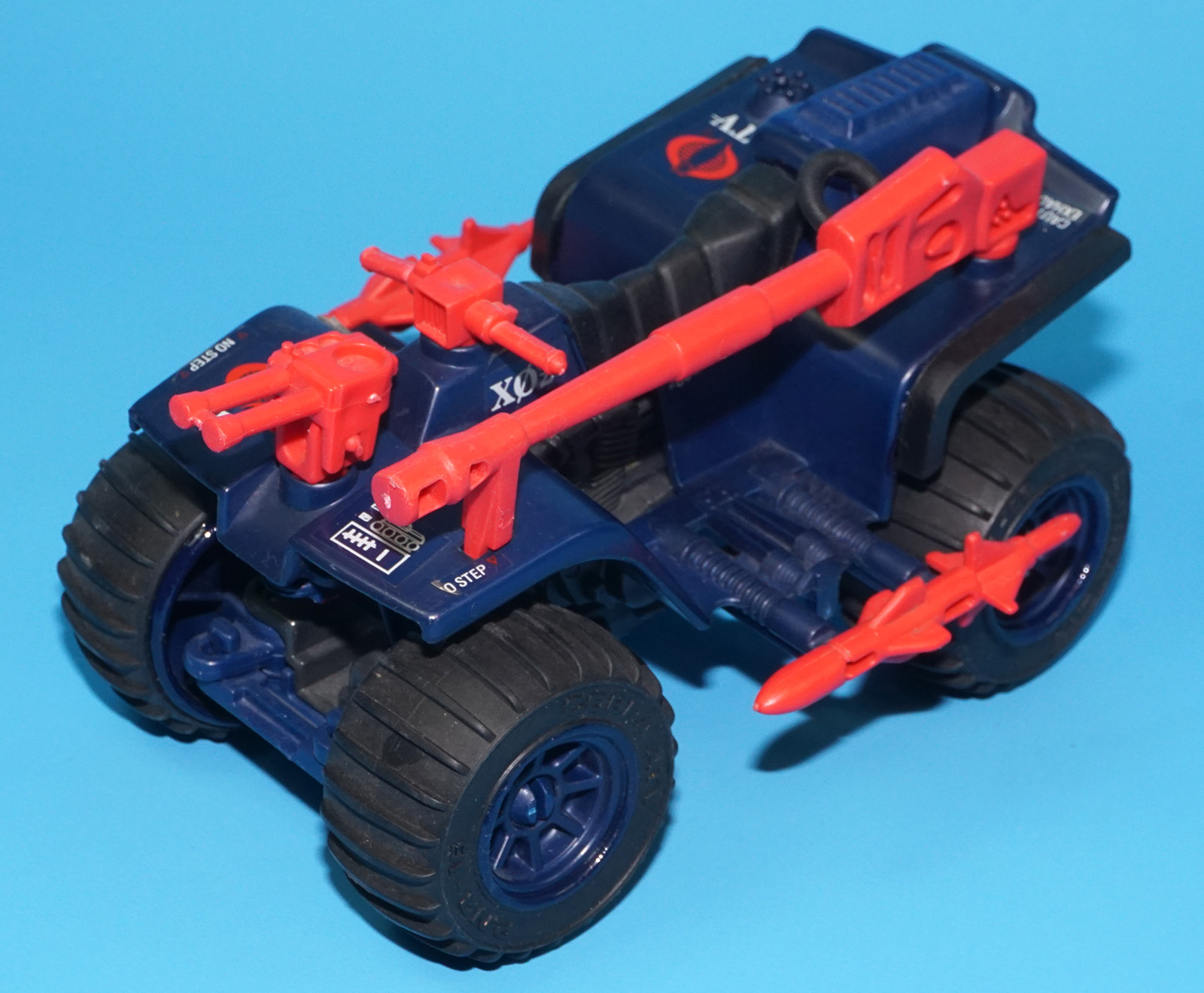 1985 GI JOE COBRA FERRET 100% COMPLETE HASBRO - Image 5