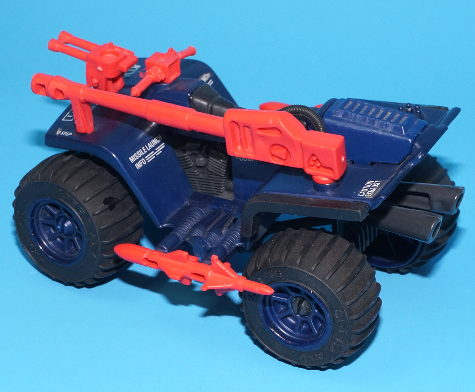 1985 GI JOE COBRA FERRET 100% COMPLETE HASBRO - Image 6