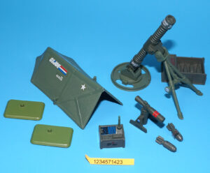 1985 GI JOE FORWARD OBSERVER UNIT 100% COMPLETE HASBRO
