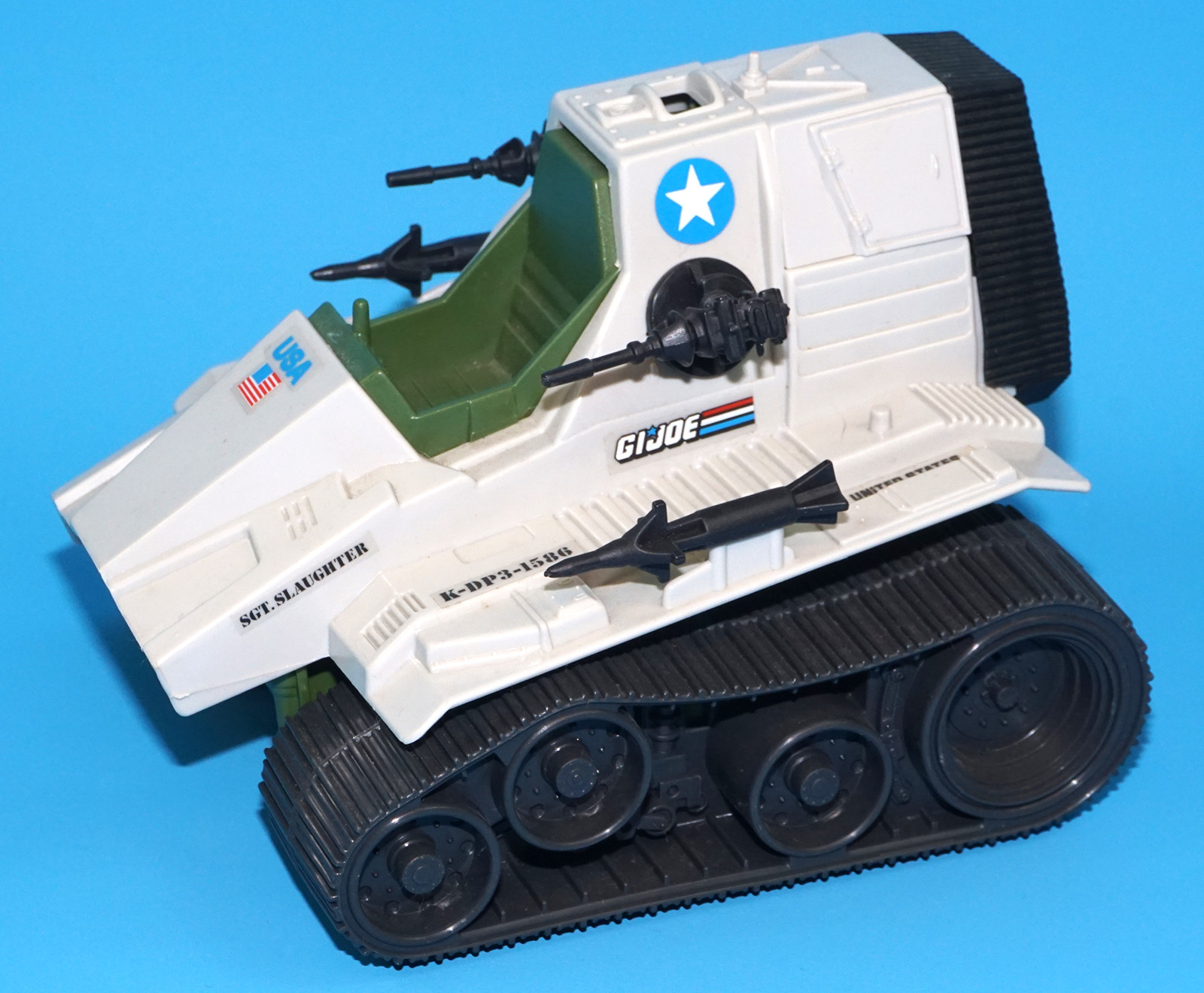 1986 GI JOE TRIPLE T TANK 100% COMPLETE HASBRO - Image 3