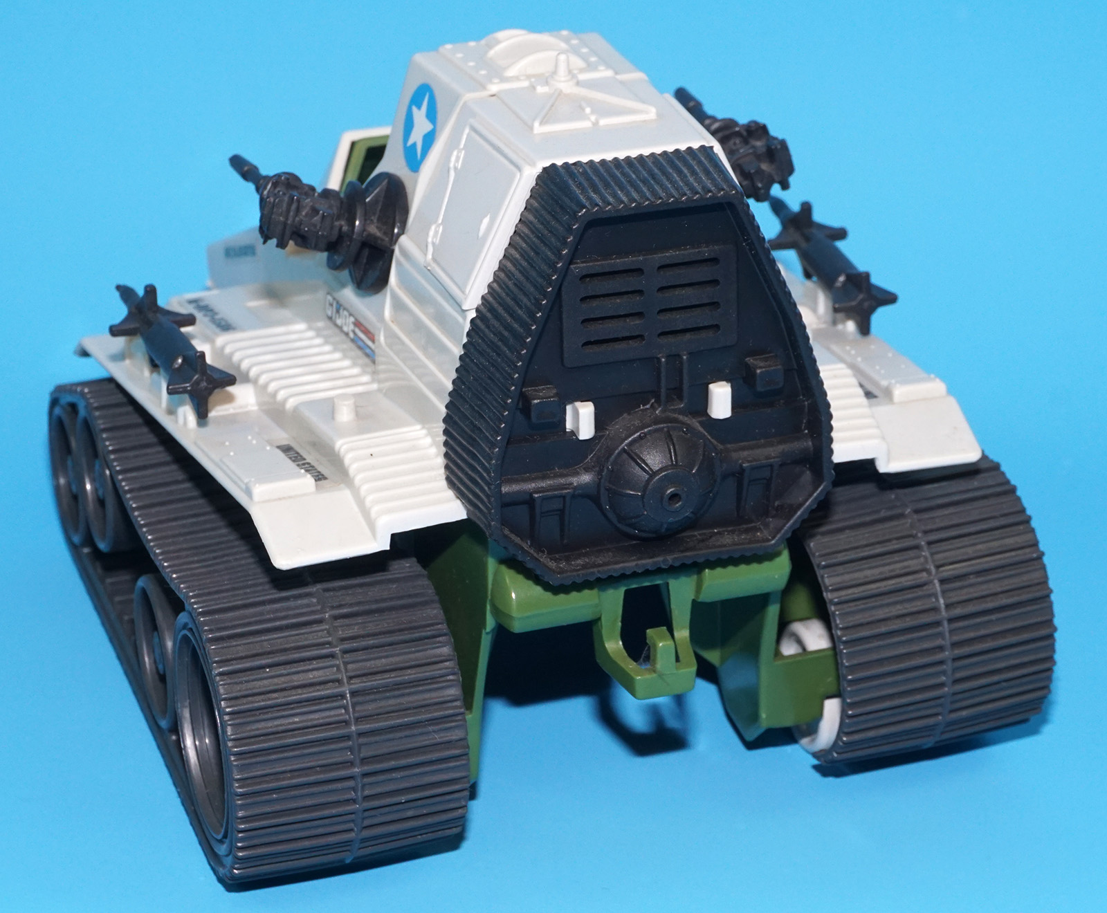 1986 GI JOE TRIPLE T TANK 100% COMPLETE HASBRO - Image 4