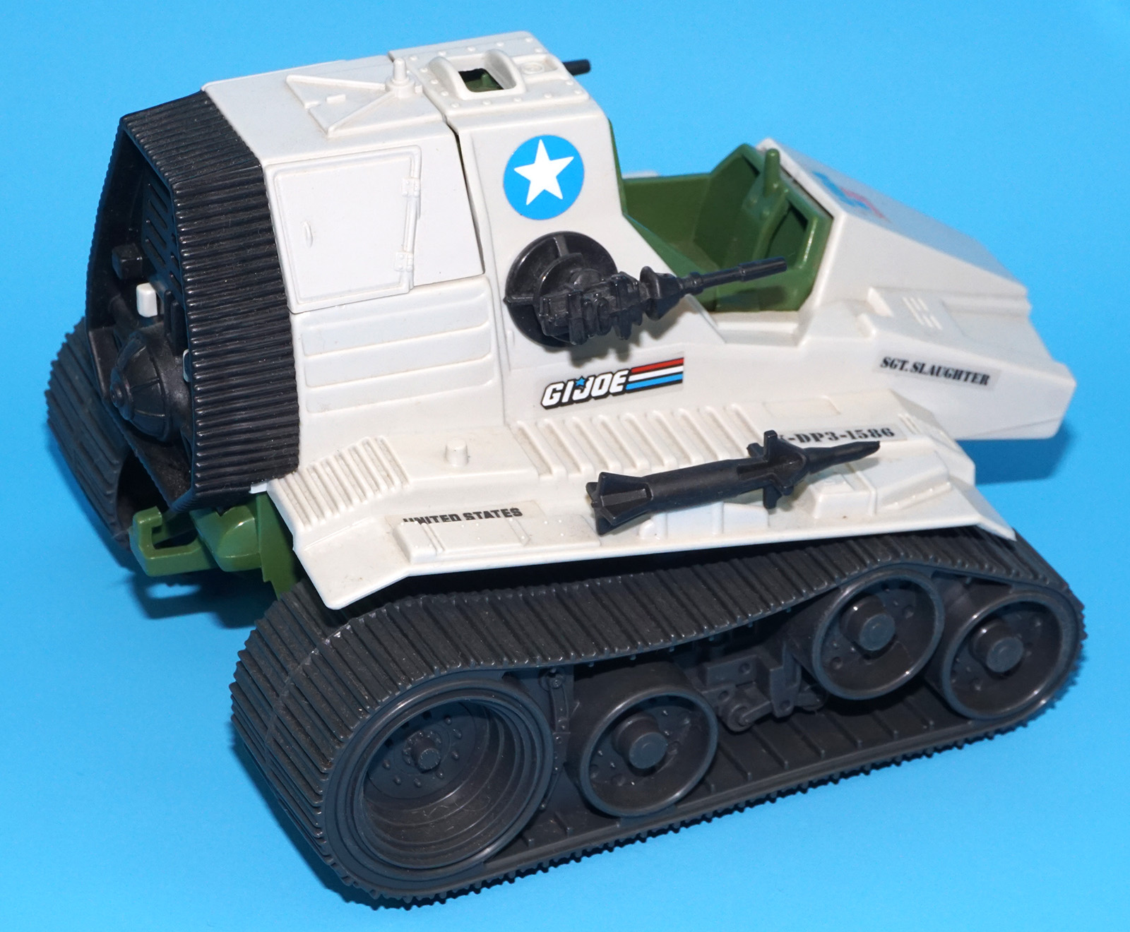 1986 GI JOE TRIPLE T TANK 100% COMPLETE HASBRO - Image 5