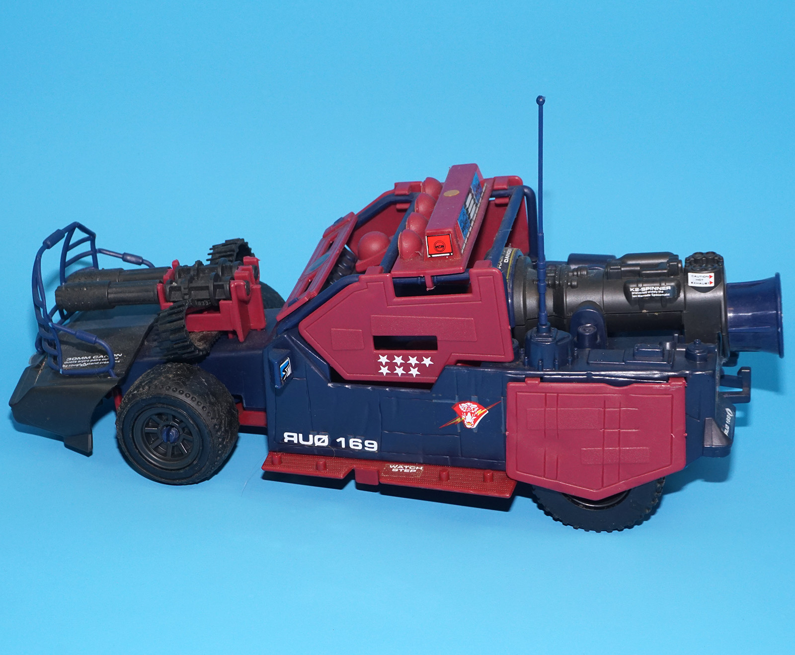 1986 GI JOE DREADNOK THUNDER MACHINE 100% COMPLETE HASBRO - Image 4