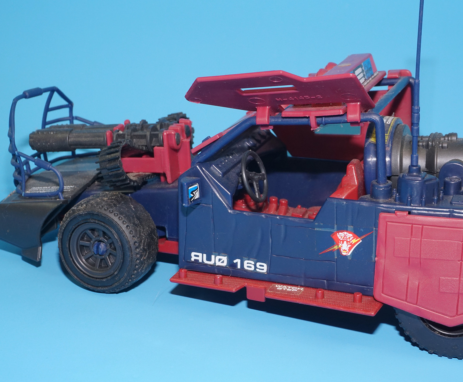1986 GI JOE DREADNOK THUNDER MACHINE 100% COMPLETE HASBRO - Image 5