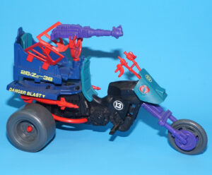 1987 GI JOE DREADNOK CYCLE 100% COMPLETE HASBRO