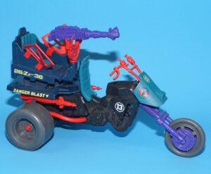 1987 GI JOE DREADNOK CYCLE 100% COMPLETE HASBRO