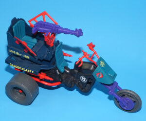 1987 GI JOE DREADNOK CYCLE 100% COMPLETE HASBRO