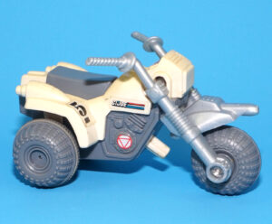 1988 GI JOE MOTORIZED VEHICLE PACK ATV 100% COMPLETE HASBRO WORKS!