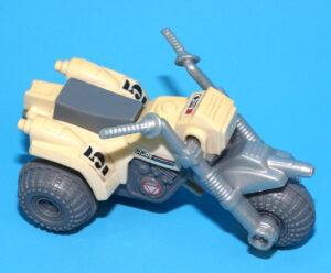 1988 GI JOE MOTORIZED VEHICLE PACK ATV 100% COMPLETE HASBRO WORKS!