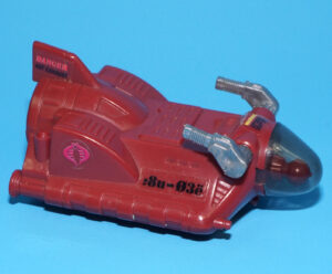 1988 GI JOE MOTORIZED VEHICLE PACK COBRA ROCKET SLED 100% COMPLETE HASBRO