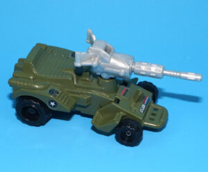 1988 GI JOE MOTORIZED VEHICLE PACK TANK CAR 100% COMPLETE HASBRO WORKS!