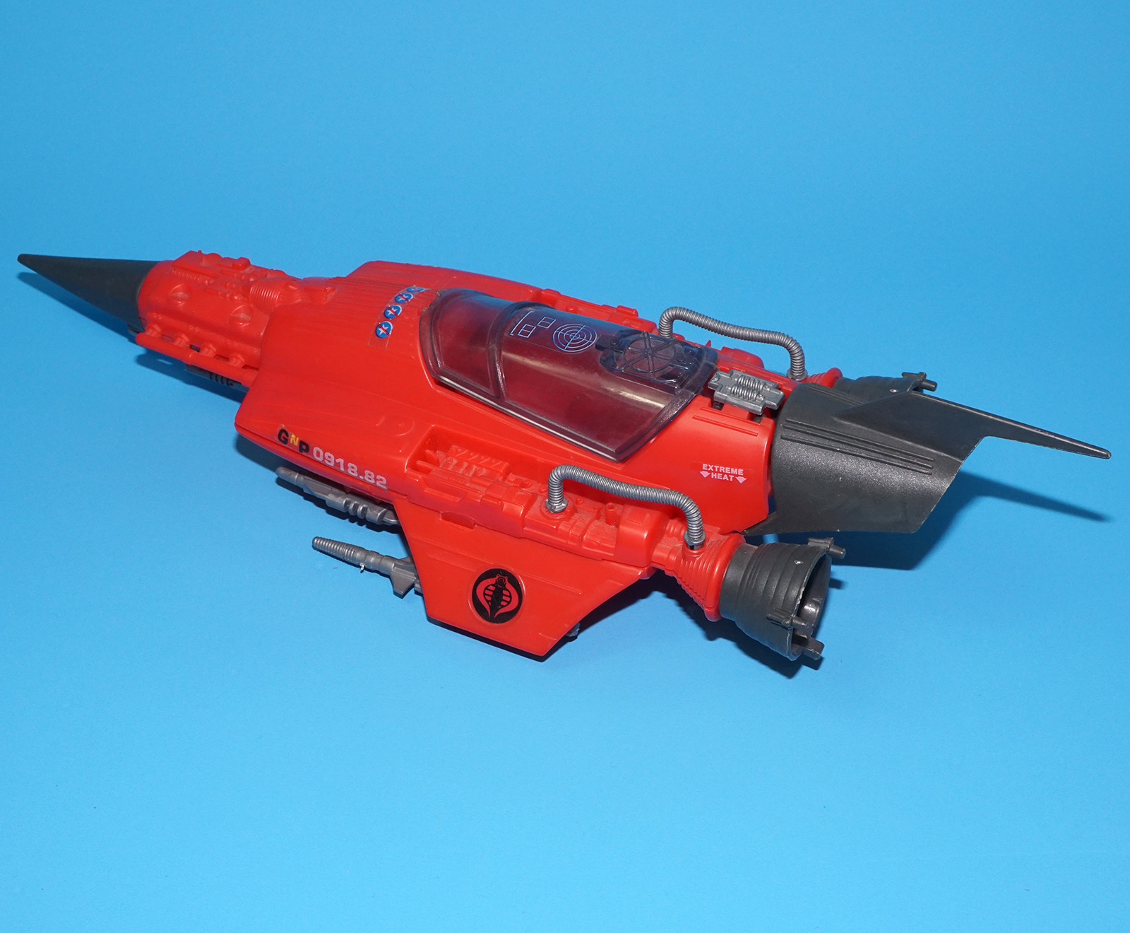 1988 GI JOE COBRA STELLAR STILETTO 100% COMPLETE HASBRO - Image 4