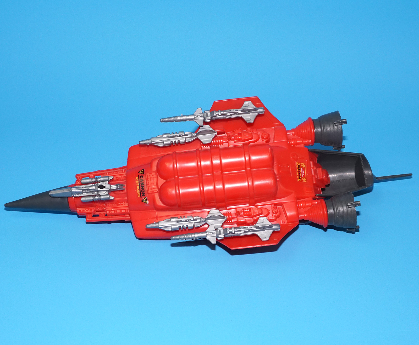 1988 GI JOE COBRA STELLAR STILETTO 100% COMPLETE HASBRO - Image 5