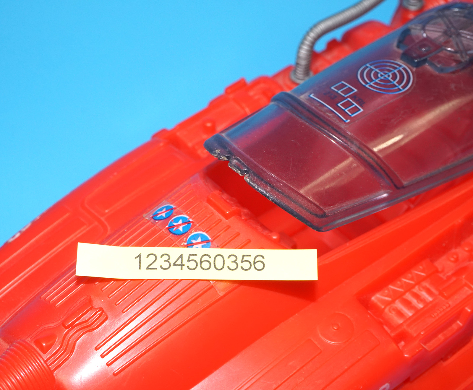 1988 GI JOE COBRA STELLAR STILETTO 100% COMPLETE HASBRO - Image 6