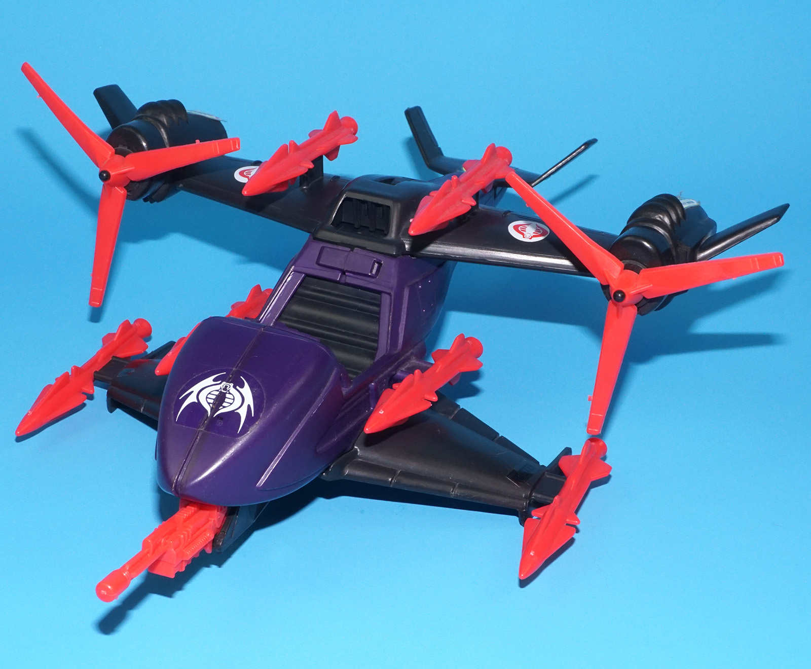 1989 GI JOE COBRA FANG II 100% COMPLETE HASBRO - Image 3