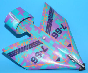 1991 GI JOE AIR COMMANDOS CLOUDBURST v1 GLIDER HASBRO