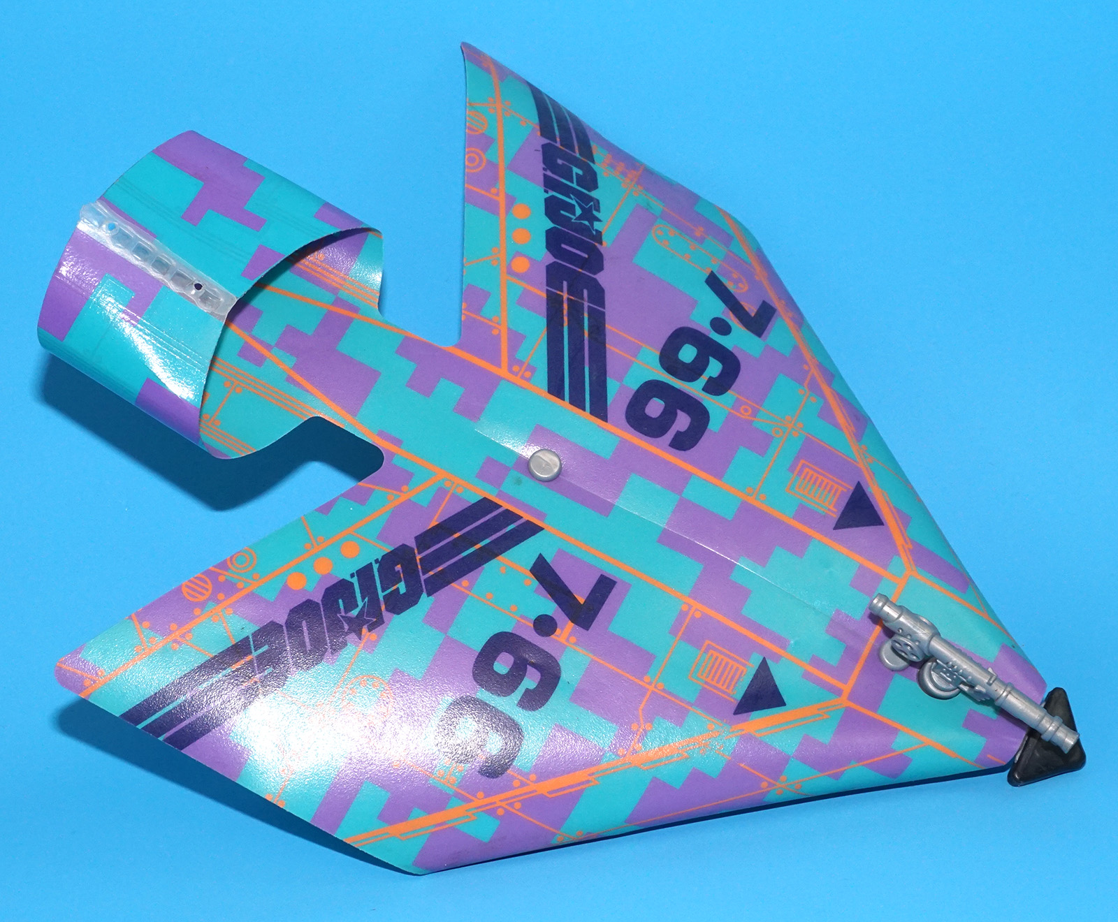 1991 GI JOE AIR COMMANDOS CLOUDBURST v1 GLIDER HASBRO - Image 2
