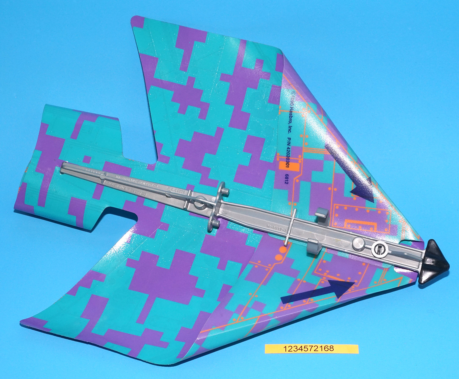 1991 GI JOE AIR COMMANDOS CLOUDBURST v1 GLIDER HASBRO - Image 3