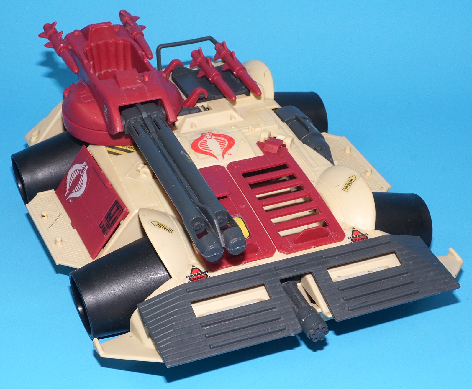1990 GI JOE COBRA RAGE 100% COMPLETE HASBRO - Image 3