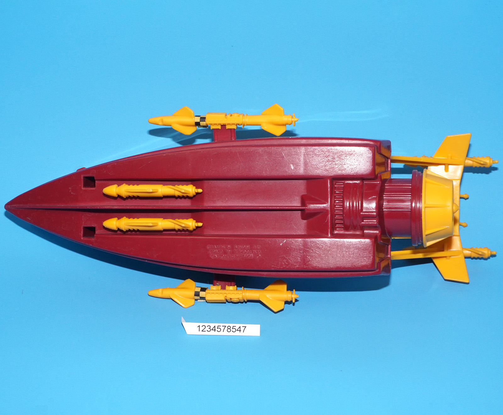 1990 GI JOE PIRANHA 99% COMPLETE HASBRO - Image 5
