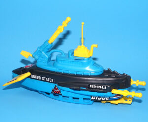 1992 GI JOE BARRACUDA 100% COMPLETE HASBRO