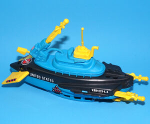 1992 GI JOE BARRACUDA 100% COMPLETE HASBRO